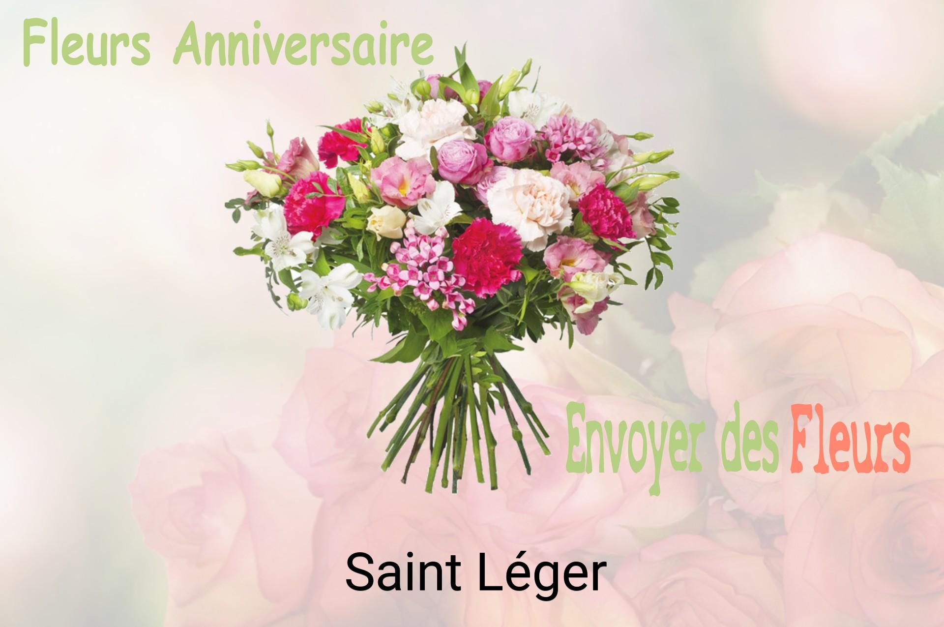 Bouquet de fleurs d’anniversaire livré à Saint-Léger